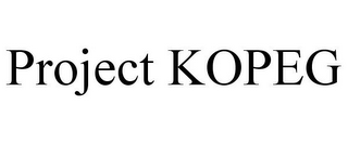 PROJECT KOPEG