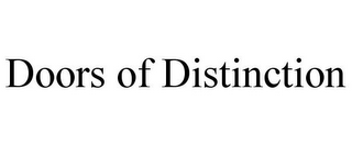 DOORS OF DISTINCTION