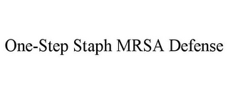 ONE-STEP STAPH MRSA DEFENSE