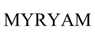 MYRYAM