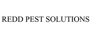 REDD PEST SOLUTIONS