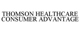 THOMSON HEALTHCARE CONSUMER ADVANTAGE