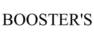 BOOSTER'S