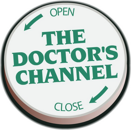 OPEN THE DOCTOR'S CHANNEL CLOSE