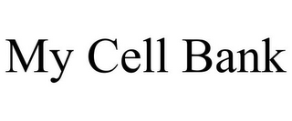 MY CELL BANK