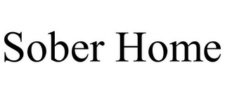 SOBER HOME
