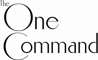 THE ONE COMMAND