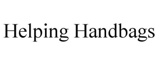 HELPING HANDBAGS