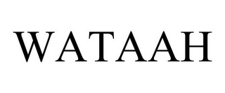 WATAAH