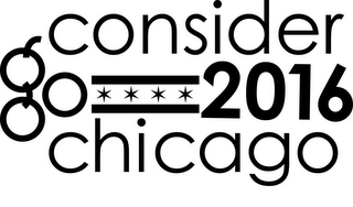 CONSIDER CHICAGO GO 2016