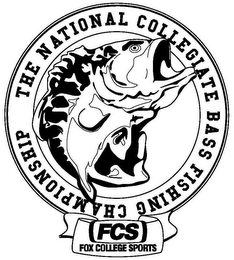 THE NATIONAL COLLEGIATE BASS FISHING CHAMPIONSHIP FCS FOX COLLEGE SPORTS