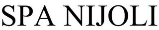 SPA  NIJOLI