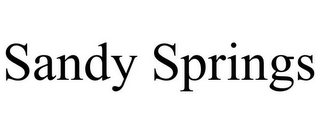 SANDY SPRINGS