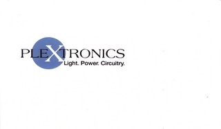 PLEXTRONICS LIGHT. POWER. CIRCUITRY.