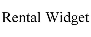 RENTAL WIDGET
