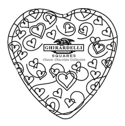SAN FRANCISCO FOUNDED IN 1852 GHIRARDELLI CHOCOLATE SQUARES CLASSIC CHOCOLATE COLLECTION