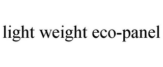 LIGHT WEIGHT ECO-PANEL