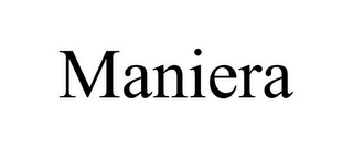 MANIERA