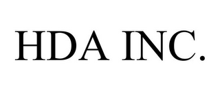 HDA INC.