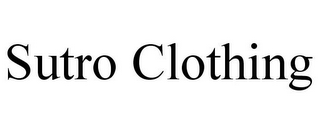 SUTRO CLOTHING