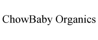 CHOWBABY ORGANICS