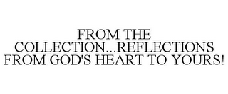 FROM THE COLLECTION...REFLECTIONS FROM GOD'S HEART TO YOURS!