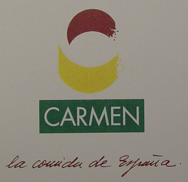 CARMEN LA COMIDA DE ESPAÑA.