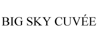 BIG SKY CUVÉE