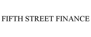 FIFTH STREET FINANCE