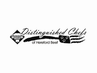 CERTIFIED HEREFORD BEEF DISTINGUISHED CHEFS OF HEREFORD BEEF