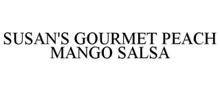 SUSAN'S GOURMET PEACH MANGO SALSA