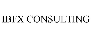 IBFX CONSULTING