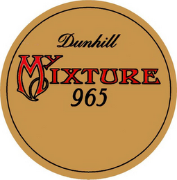 DUNHILL MY MIXTURE 965