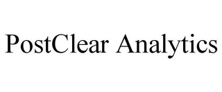 POSTCLEAR ANALYTICS