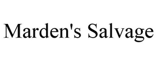 MARDEN'S SALVAGE