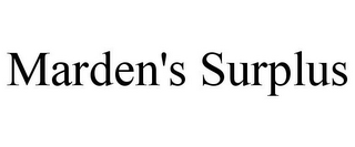 MARDEN'S SURPLUS