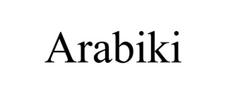 ARABIKI