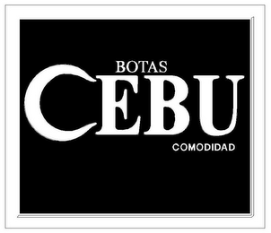 BOTAS CEBU COMODIDAD