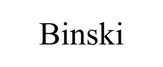 BINSKI