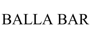 BALLA BAR