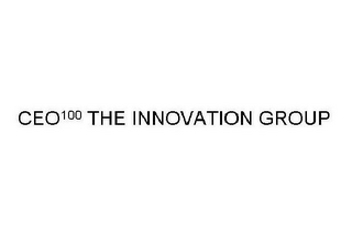 CEO100 THE INNOVATION GROUP