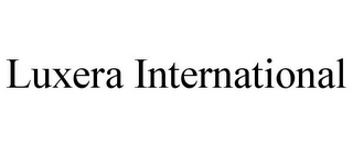 LUXERA INTERNATIONAL