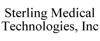 STERLING MEDICAL TECHNOLOGIES, INC