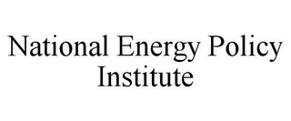 NATIONAL ENERGY POLICY INSTITUTE