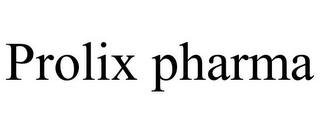 PROLIX PHARMA