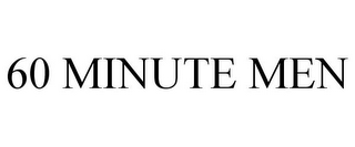 60 MINUTE MEN