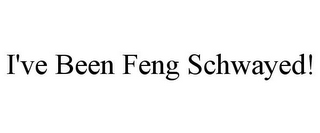 I'VE BEEN FENG SCHWAYED!