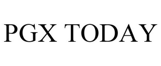 PGX TODAY