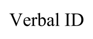 VERBAL ID