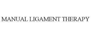 MANUAL LIGAMENT THERAPY